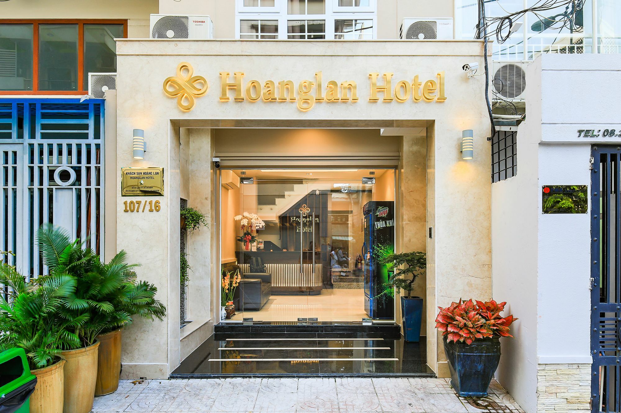 Hoang Lan Hotel Ciudad Ho Chi Minh  Exterior foto